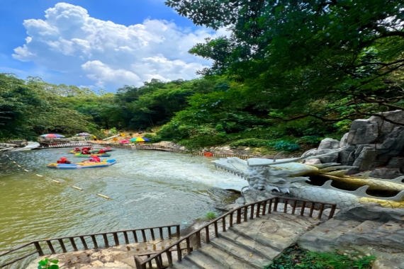 康輝旅游網<開漂特惠> 高明森林漂流之王游龍峽純玩1天