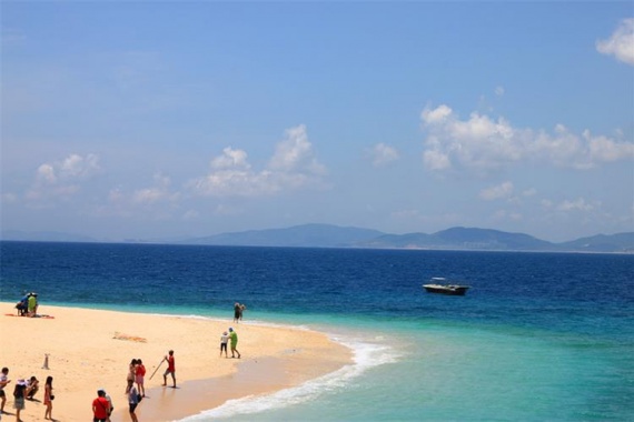 康辉旅游网海花岛+西岛+天涯海角+直升机+槟榔谷双动5天