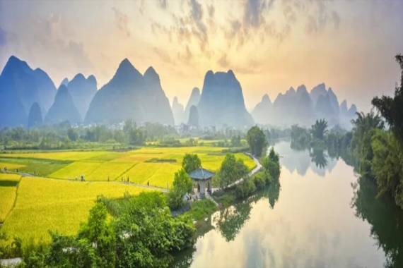 康辉旅游网ZM<3月花漫悦榕庄>双动3天，大岭山桃李花+平乐山山楂花+遇龙河+兴坪古镇