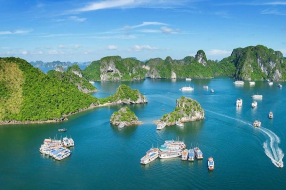 康辉旅游网<经典豪华越南4月>广州往返广西南宁、河内、下龙湾、天堂岛、欧洲小镇双动5天